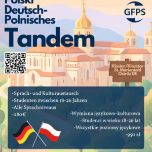 Plakat deutsch-polnisches tandem 2025